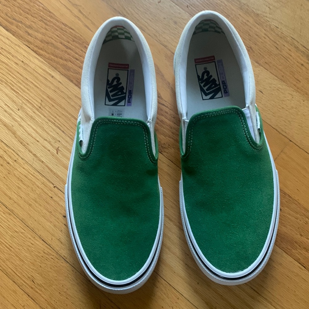 Men’s Vans size 11.5 Green New
